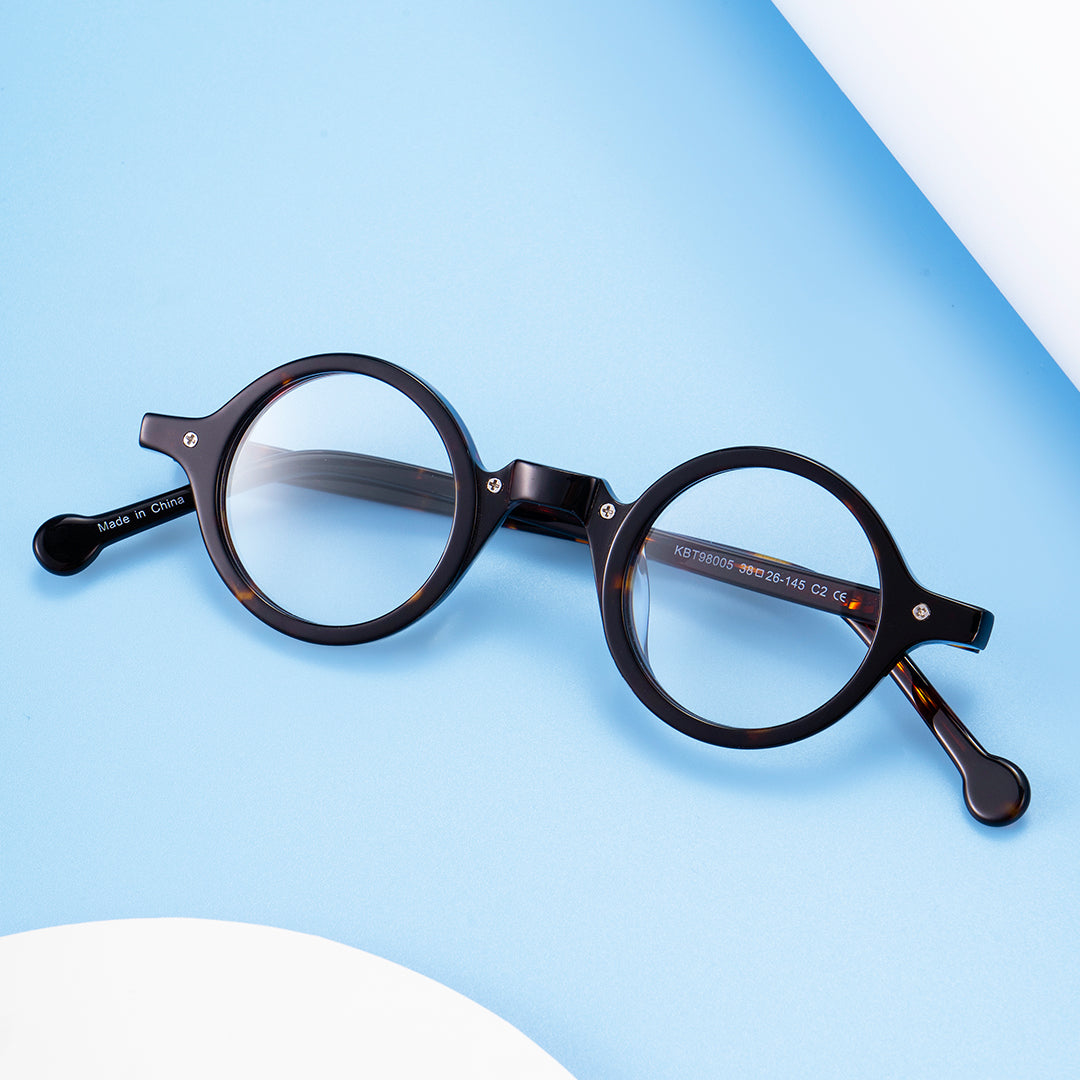 Round Acetate Glasses